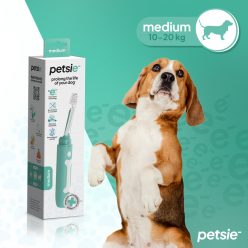 Petsie kutyafogkefe (M méretben - 10-20kg)